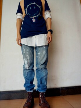 WU珍妮花老板さんのコーディネート