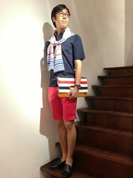 下村さん（メンズ・176cm）の春コーディネート