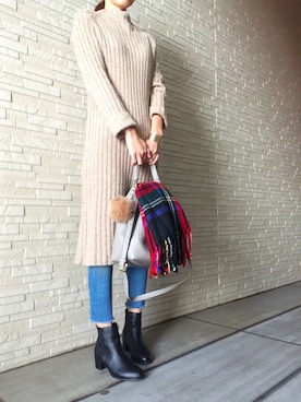 Tさん（レディース・164cm）の秋コーディネート