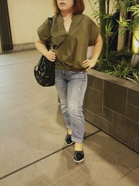 mineさん（レディース・152cm）の夏コーディネート