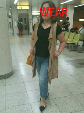 mineさん（レディース・152cm）の夏コーディネート