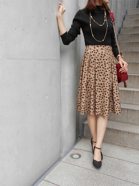 DebutdeFioreプレスさん（レディース・158cm）の秋コーディネート