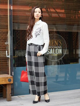 渡辺弥生さんのコーディネート