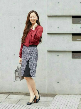 渡辺弥生さんのコーディネート