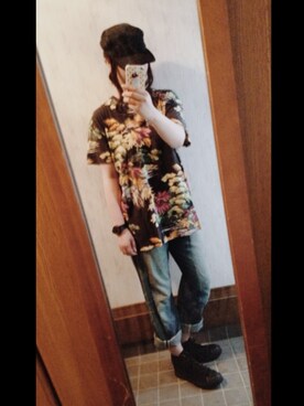 まめこ☻さん（レディース・164cm）の夏コーディネート