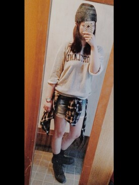 まめこ☻さん（レディース・164cm）の夏コーディネート