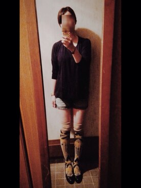 まめこ☻さん（レディース・164cm）の夏コーディネート