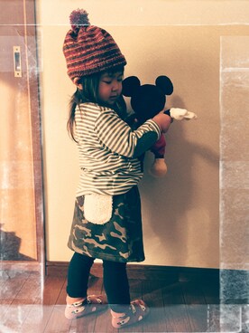 niiiinaさん（キッズ・90cm）の冬コーディネート