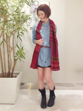 ledome IENA天神イムズ店　スタッフさんのコーディネート