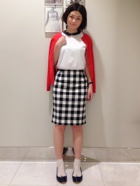 ledome IENA天神イムズ店　スタッフさんのコーディネート