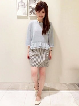 ledome IENA天神イムズ店　スタッフさんのコーディネート