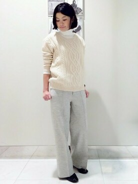 ledome IENA天神イムズ店　スタッフさんのコーディネート