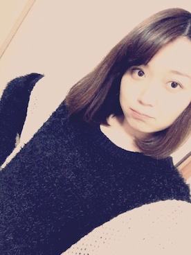 「モフモフニット」｜siorrryさん（レディース・156cm）の冬コーディネート