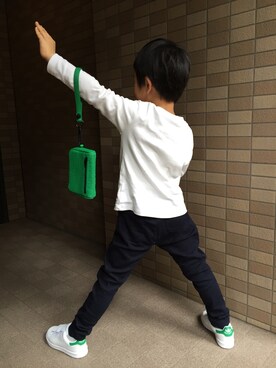 「alexanderwang（アレキサンダーワン）のアイテム」を使った、おにこ🍙さん（キッズ・120cm）の春コーディネート