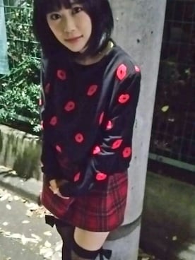 橘綾乃さん（レディース・145cm）の春コーディネート