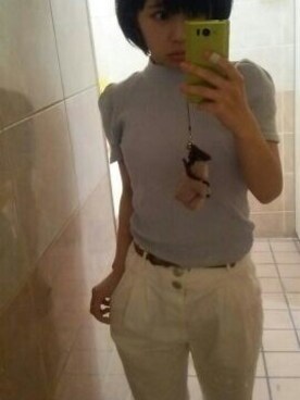 橘綾乃さん(レディース・145cm)の春コーディネート