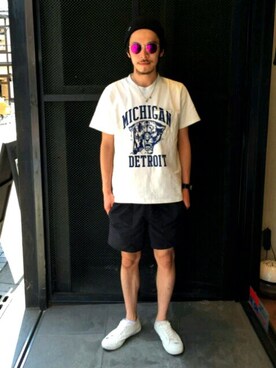 zakiさん（メンズ・172cm）の夏コーディネート