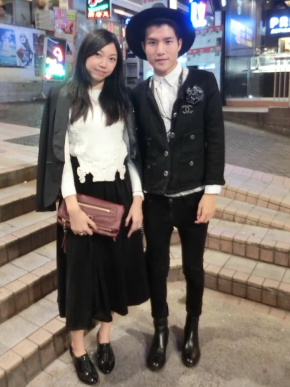 「fashion、street」｜「LOUIS VUITTONのアイテム（クラッチバッグ、ブラウン系）」を使った、Jeterpanさん（メンズ・170cm）の冬コーディネートの1枚目の写真
