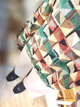 「COMMUNITY（コミュニティー）のアイテム」を使った、OKIREさん（レディース・168cm）の秋コーディネート