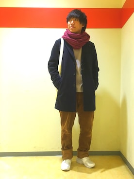 おちまささん（メンズ・175cm）の秋コーディネート