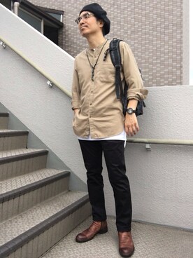 「ベレー帽推奨委員会」｜Taka＠TeamSixtiesさん（メンズ・170cm）の秋コーディネート