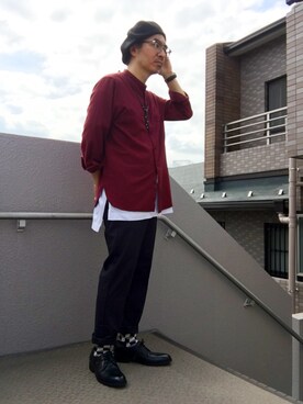 「アイテム（腕時計）」を使った、Taka＠TeamSixtiesさん（メンズ・170cm・50代）の秋コーディネート