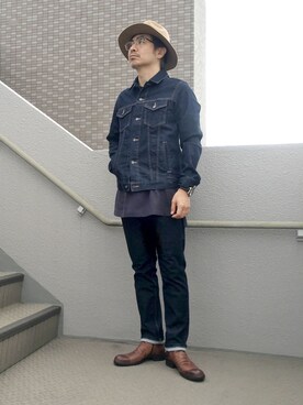 Taka＠TeamSixtiesさんの（JUNRED | ジュンレッド）を使ったコーディネート
