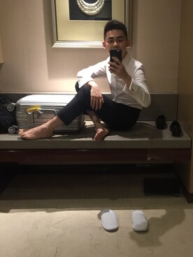 王_晚さんのコーディネート