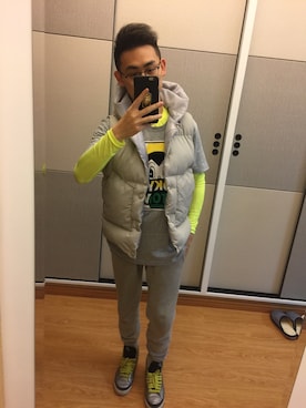 王_晚さんのコーディネート