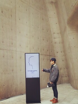 「chanel」｜「アイテム（その他アウター）」を使った、김재욱さん（メンズ・168cm）の秋コーディネート