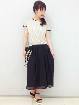 ayaさん（レディース・166cm）の春コーディネート