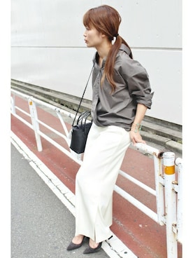 「PELLICO（ペリーコ）のアイテム」を使った、ayaさん（レディース・166cm）の夏コーディネート