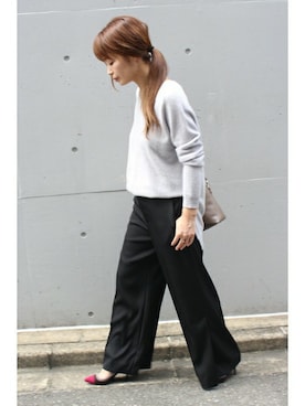 「PELLICO（ペリーコ）のアイテム」を使った、ayaさん（レディース・166cm）の夏コーディネート