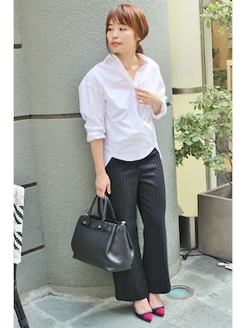 「PELLICO（ペリーコ）のアイテム」を使った、ayaさん（レディース・166cm）の夏コーディネート