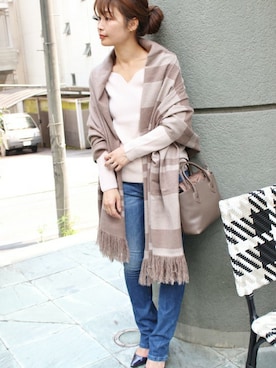 「PELLICO（ペリーコ）のアイテム（シューズ）」を使った、ayaさん（レディース・166cm）の秋コーディネート