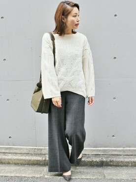 ayaさん（レディース・166cm）の冬コーディネート