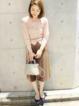 「FIGARO Paris（フィガロパリ）のアイテム」を使った、ayaさん（レディース・166cm）の冬コーディネート