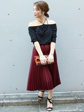 「FIGARO Paris（フィガロパリ）のアイテム」を使った、ayaさん（レディース・166cm）の冬コーディネート