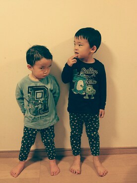 ３きょうだいさんのコーディネート