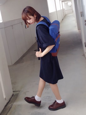 「HEX（ヘックス）のアイテム」を使った、浅倉 まいさん（レディース・158cm）の夏コーディネート