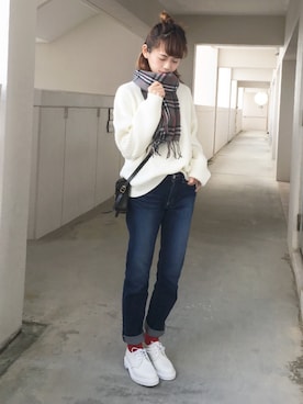 浅倉 まいさん(レディース・158cm)の冬コーディネート