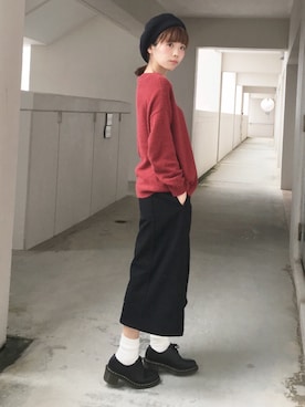 浅倉 まいさん(レディース・158cm)の冬コーディネート