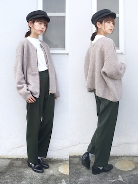 浅倉 まいさん（レディース・158cm）の冬コーディネート