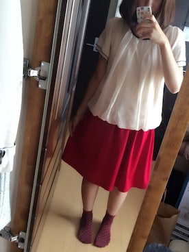 「C.D.S BASIC（シーディーエスベーシック）のアイテム（トップス）」を使った、あ や なさん（レディース・164cm）の秋コーディネート