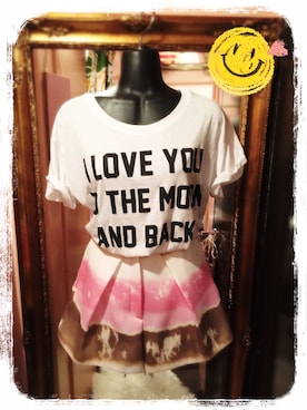 「MSGM（エムエスジーエム）のアイテム（パンツ）」を使った、Plume-clothingさん（レディース・165cm）の夏コーディネート