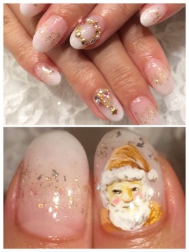 「クリスマスネイル」｜sakikoさん（レディース・161cm）の秋コーディネート
