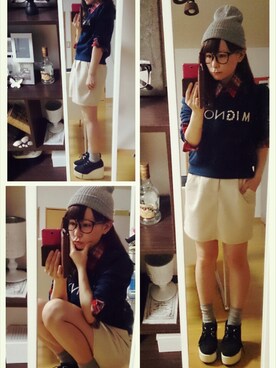 あゆさん（レディース・152cm）の秋コーディネート