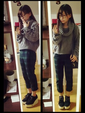 あゆさん（レディース・152cm）の秋コーディネート