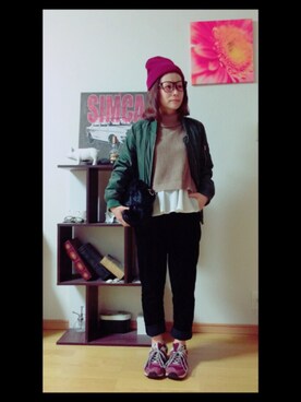 あゆさん（レディース・152cm）の冬コーディネート