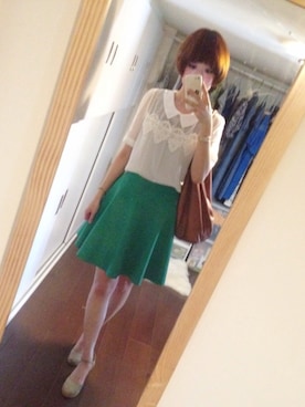 208さん（レディース・163cm）の夏コーディネート